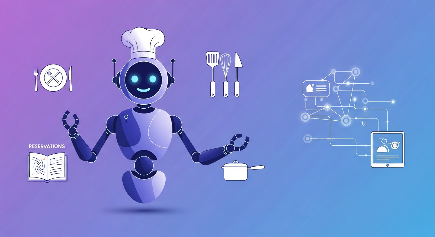 Automatisation IA pour Restaurants : Optimisez la Prise de Commandes et la Gestion des Réservations